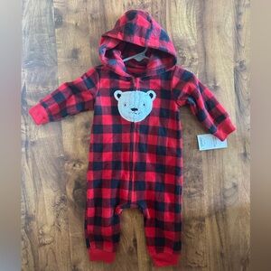 Carter's Red and Gray Plaid Baby Wear